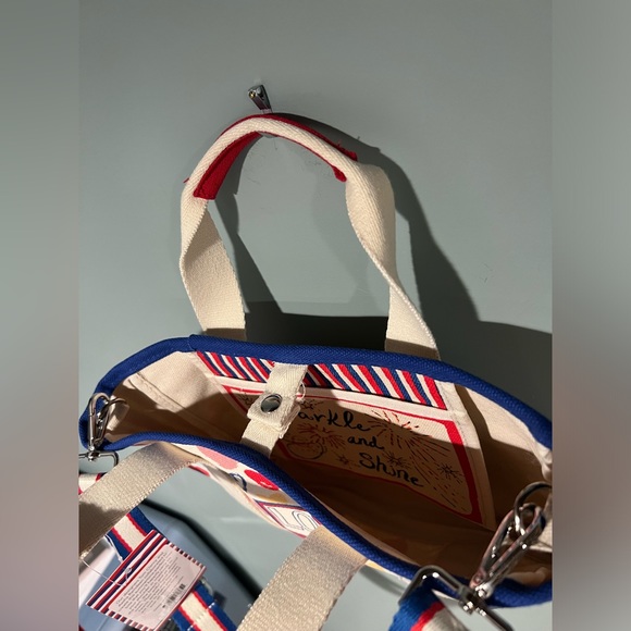 BRIGHTON Red White And You Mini Tote NWOT - Picture 10 of 10